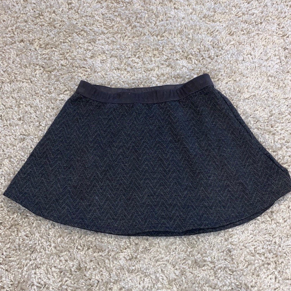 Grey Mini Skirt